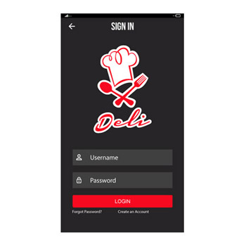 Deli Restaurant Food Ordering App Screenshot